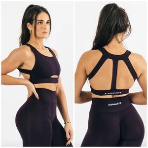 Alphalete Twilight High Impact Seamless Trinity Sports Bra